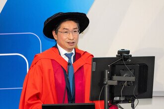 Professor Philip Chiu at the inaugural lecture