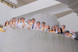 Group photo of medical freshmen