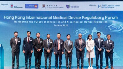 CU Medicine and the Department of Health co-organised the first ever “Hong Kong International Medical Device Regulatory Forum”