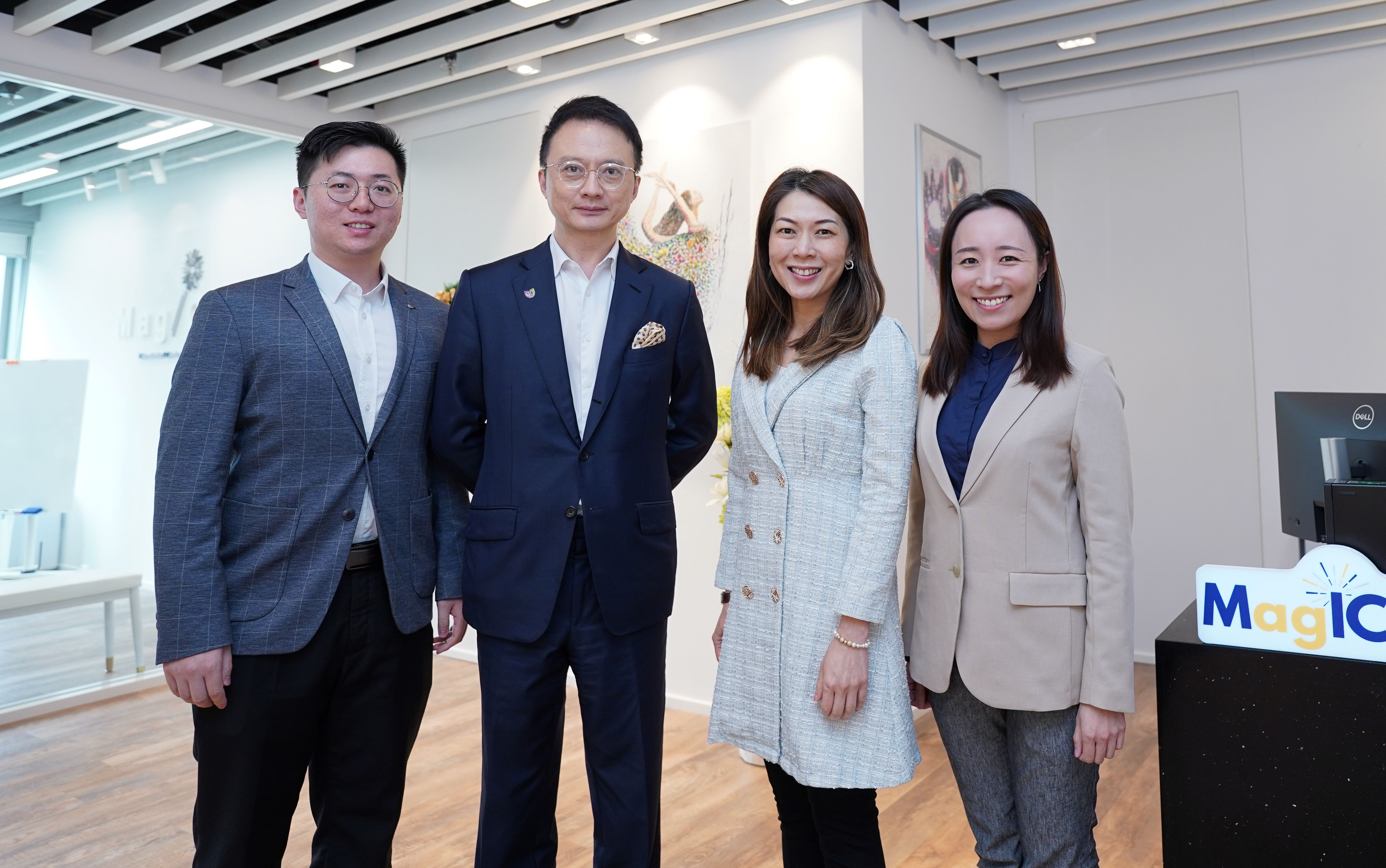 Featured in the photo are research team members. (From left) Professor Su Qi, Research Assistant Professor in the Department of Medicine and Therapeutics at CU Medicine; Professor Francis KL Chan, Choh-Ming Li Professor of Medicine and Therapeutics at CUHK; Professor Siew Ng, Croucher Professor of Medical Sciences at CU Medicine and Director of MagIC; and Miss Raphaela Iris Lau, a Hong Kong PhD Fellow at CU Medicine. 