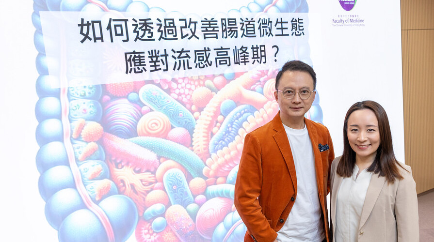 CUHK study shows short-chain fatty acids produced by probiotic bacteria in the gut can boost immunity against influenza and other viral infections