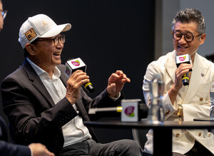 Michael and Professor Tony Mok